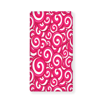 Pink Lollipop Candy Pattern Print Baby Crib Sheet