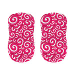 Pink Lollipop Candy Pattern Print Bar Stool Covers