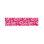 Pink Lollipop Candy Pattern Print Bed Runner