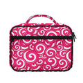 Pink Lollipop Candy Pattern Print Briefcase Bible Bag