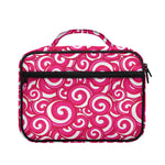 Pink Lollipop Candy Pattern Print Briefcase Bible Bag