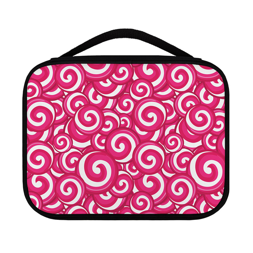 Pink Lollipop Candy Pattern Print Classic Bible Case