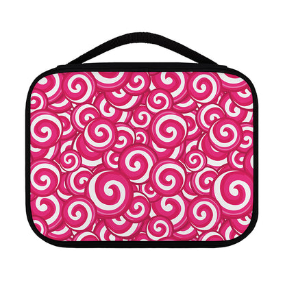 Pink Lollipop Candy Pattern Print Classic Bible Case