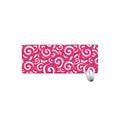 Pink Lollipop Candy Pattern Print Extended Mouse Pad