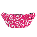 Pink Lollipop Candy Pattern Print Fanny Pack