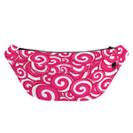 Pink Lollipop Candy Pattern Print Fanny Pack