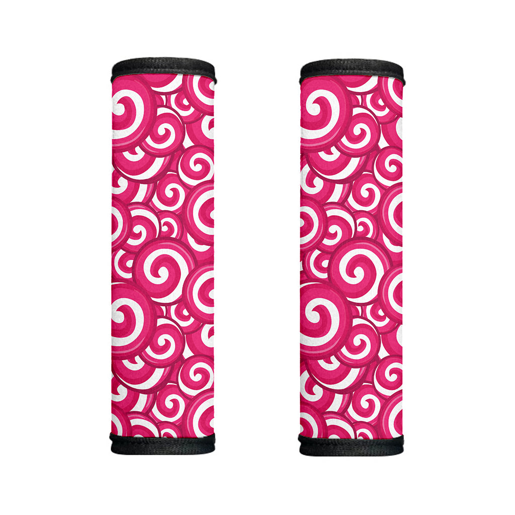 Pink Lollipop Candy Pattern Print Handle Covers