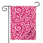 Pink Lollipop Candy Pattern Print House Flag