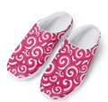 Pink Lollipop Candy Pattern Print Mesh Casual Shoes