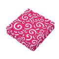 Pink Lollipop Candy Pattern Print Outdoor Seat Cushion Cover