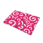 Pink Lollipop Candy Pattern Print Pet Cooling Mat Cover