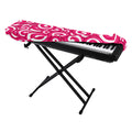 Pink Lollipop Candy Pattern Print Piano Keyboard Cover