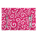 Pink Lollipop Candy Pattern Print Placemat