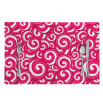 Pink Lollipop Candy Pattern Print Placemat