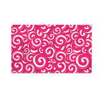 Pink Lollipop Candy Pattern Print Polyester Flag