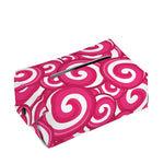 Pink Lollipop Candy Pattern Print Rectangle Tissue Box Cover