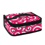 Pink Lollipop Candy Pattern Print Small Lunch Bag