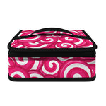 Pink Lollipop Candy Pattern Print Small Lunch Bag