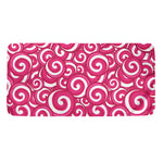 Pink Lollipop Candy Pattern Print Towel