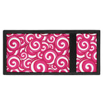 Pink Lollipop Candy Pattern Print Trifold Wallet