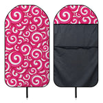 Pink Lollipop Candy Pattern Print Waterproof Car Seat Cover