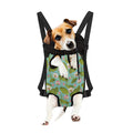 Pink Lotus Pattern Print Pet Carrier Backpack