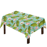 Pink Lotus Pattern Print Tablecloth