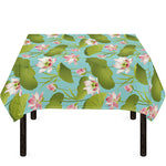 Pink Lotus Pattern Print Tablecloth