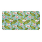Pink Lotus Pattern Print Towel