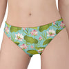 Pink Lotus Pattern Print Women's Panties