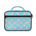 Pink Macaron Pattern Print Briefcase Bible Bag
