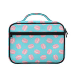 Pink Macaron Pattern Print Briefcase Bible Bag