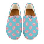 Pink Macaron Pattern Print Casual Shoes
