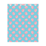 Pink Macaron Pattern Print Curtain