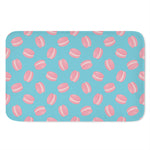 Pink Macaron Pattern Print Indoor Door Mat