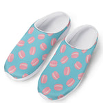Pink Macaron Pattern Print Mesh Casual Shoes