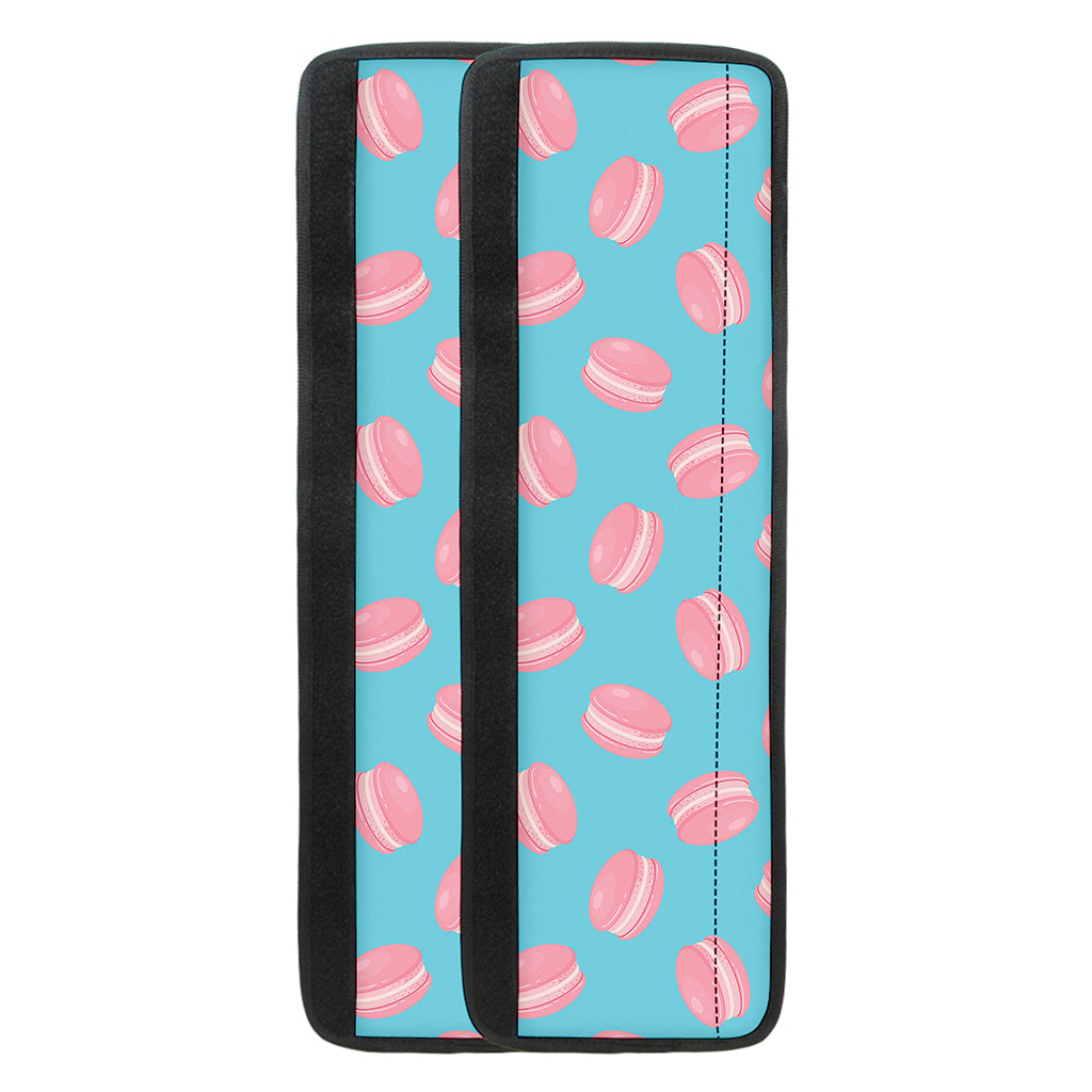 Pink Macaron Pattern Print Refrigerator Handle Covers