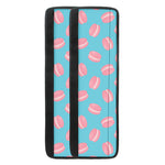 Pink Macaron Pattern Print Refrigerator Handle Covers