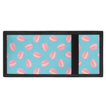 Pink Macaron Pattern Print Trifold Wallet