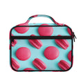 Pink Macarons Print Briefcase Bible Bag