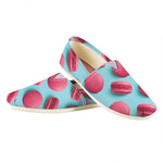 Pink Macarons Print Casual Shoes