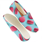 Pink Macarons Print Casual Shoes