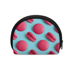 Pink Macarons Print Coin Purse