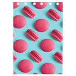 Pink Macarons Print Curtain