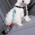 Pink Macarons Print Dog Seat Belt