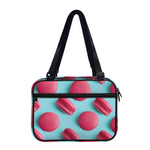 Pink Macarons Print Double Strap Bible Bag
