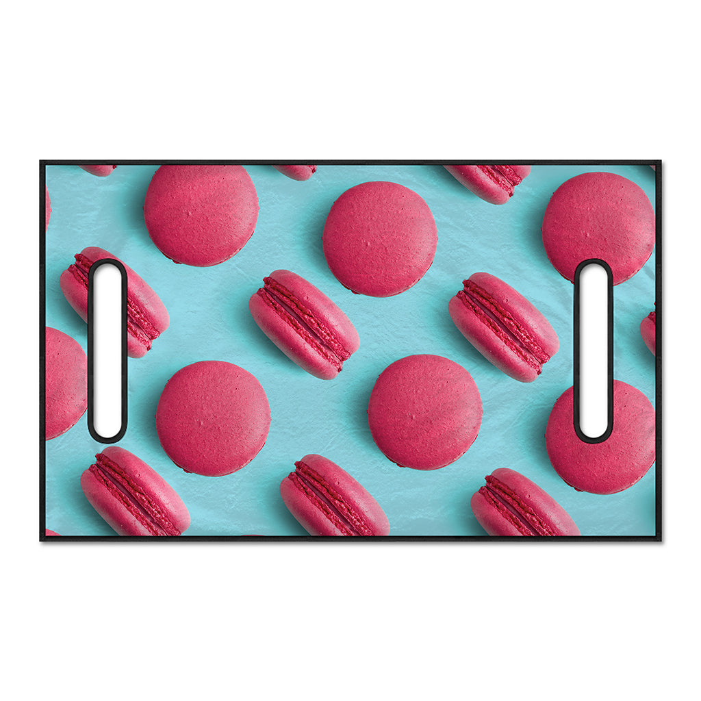 Pink Macarons Print Golf Cart Seat Cover
