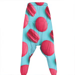 Pink Macarons Print Hammer Pants