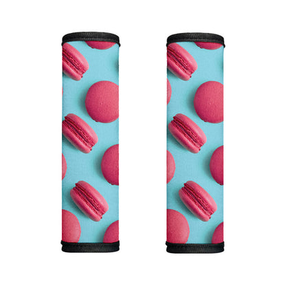 Pink Macarons Print Handle Covers