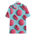 Pink Macarons Print Hawaiian Shirt
